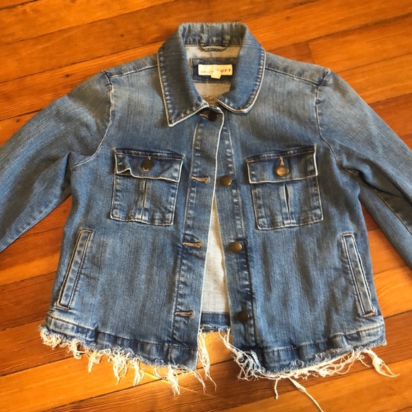 Cropped denim jacket - Picture 2 of 3